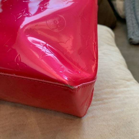 LV Mini Pink Vernis Tote - Picture 7 of 15